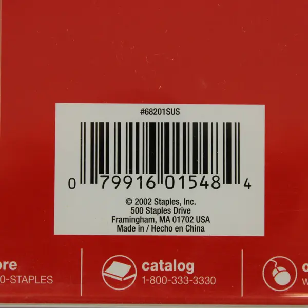 Staples Wall-Mounted Sign Holders 8.5 x 11 in Lot of 2 68201SUS