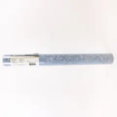 Sunworthy CS8254 Gray Blue Marble Prepasted Vinyl Wallpaper 56 Sq Ft
