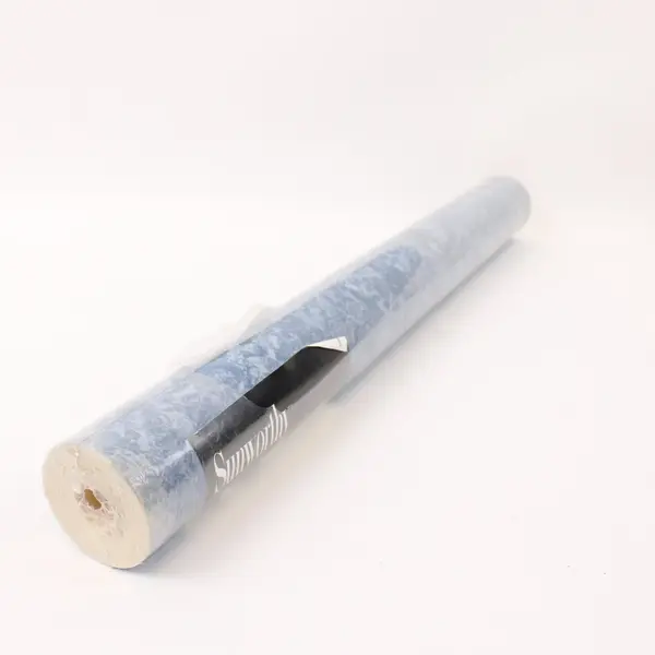 Sunworthy CS8254 Gray Blue Marble Prepasted Vinyl Wallpaper 56 Sq Ft