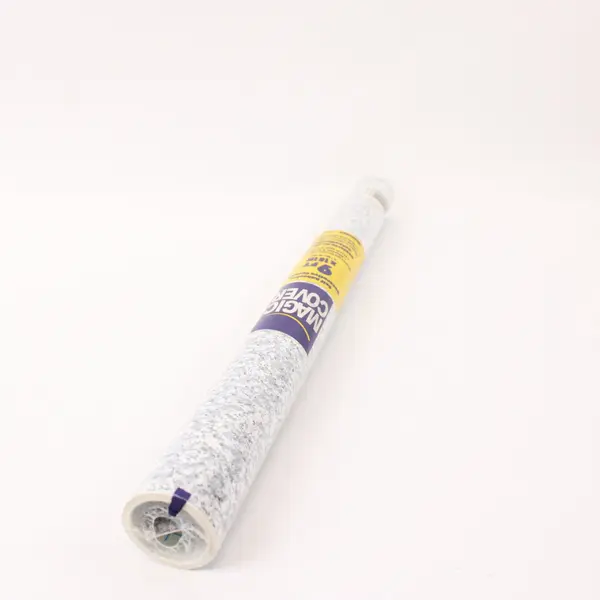 Magic Cover Self-Adhesive Decorative Vinyl Granite Silver 9ft x 18in Roll
