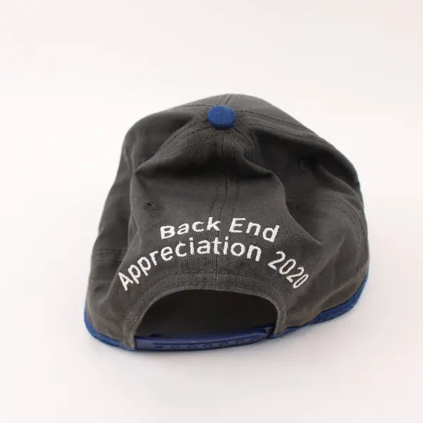 Lowe's Back End Appreciation 2020 Blue Gray Adjustable Snapback Hat