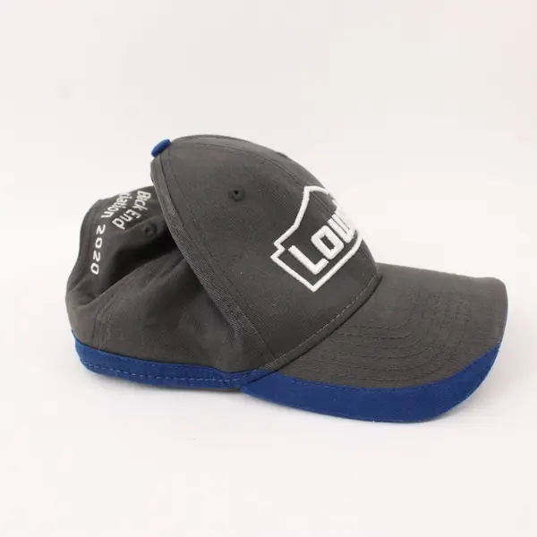Lowe's Back End Appreciation 2020 Blue Gray Adjustable Snapback Hat