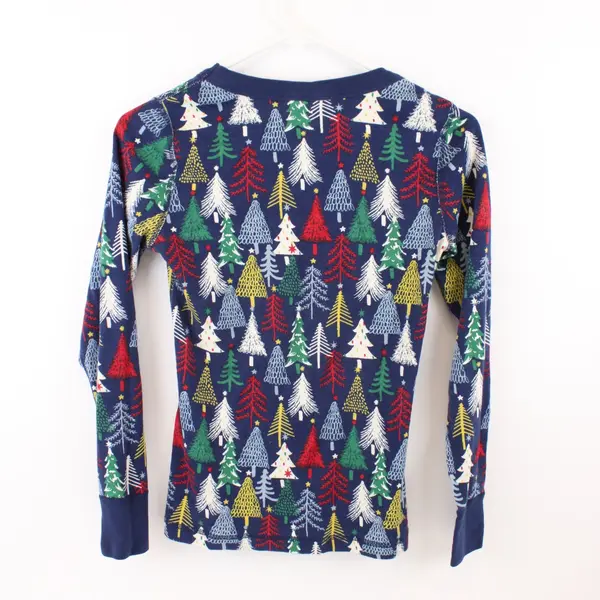 Hanna Andersson Women's XS Multicolor Christmas Tree Pajama Top