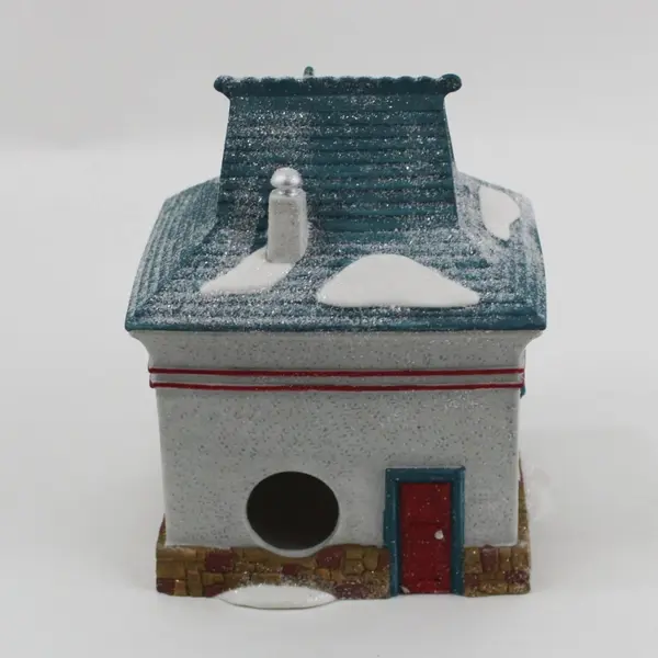 Department 56 North Pole Beard Barber Shop #56340 Retired w/ Original Box