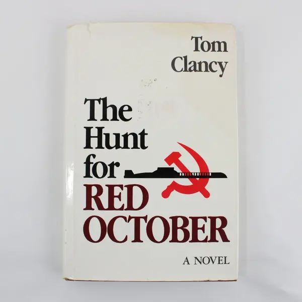Vintage 1st Edition 1984 Tom Clancy Novel The Hunt for Red October Hardcover DJ