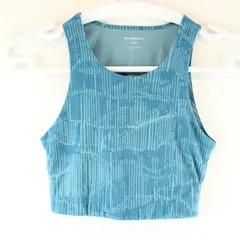 REI Women's Blue Cropped Tank Top XS Activewear