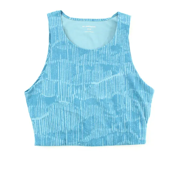REI Women's Blue Cropped Tank Top XS Activewear
