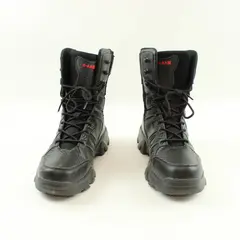WGGN 5AA Men's Tactical Boots Lace-Up Black Size 9
