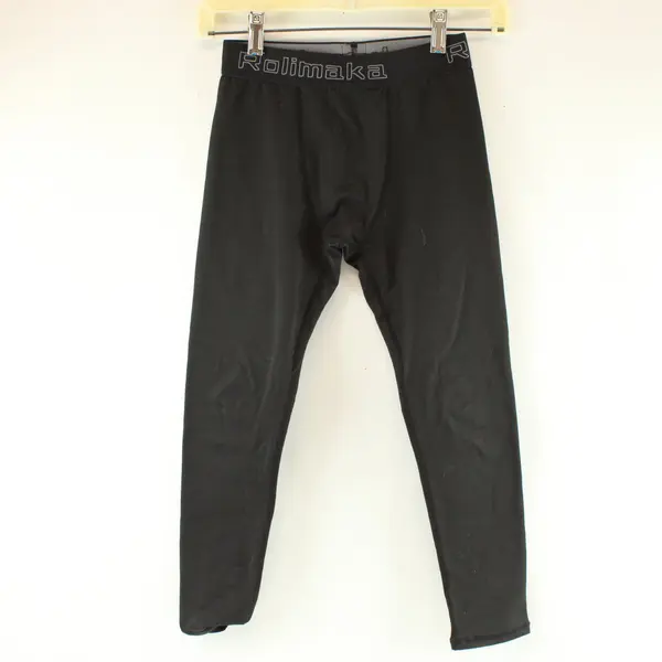 Rolimaka Boys Compression Leggings Black Size M 10-11Y Activewear