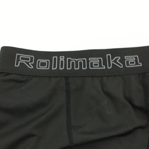 Rolimaka Boys Compression Leggings Black Size M 10-11Y Activewear