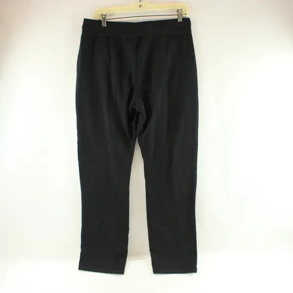 Hanes Men's Large Black Straight Leg Sweatpants