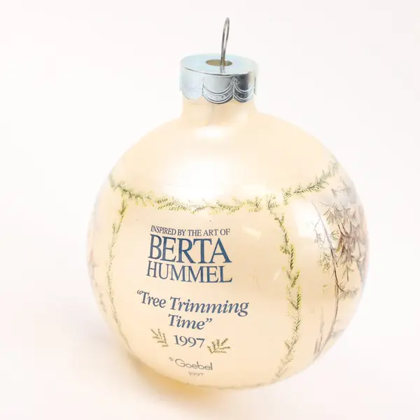 Berta Hummel Tree Trimming Time 1997 Christmas Ornament w/ Box