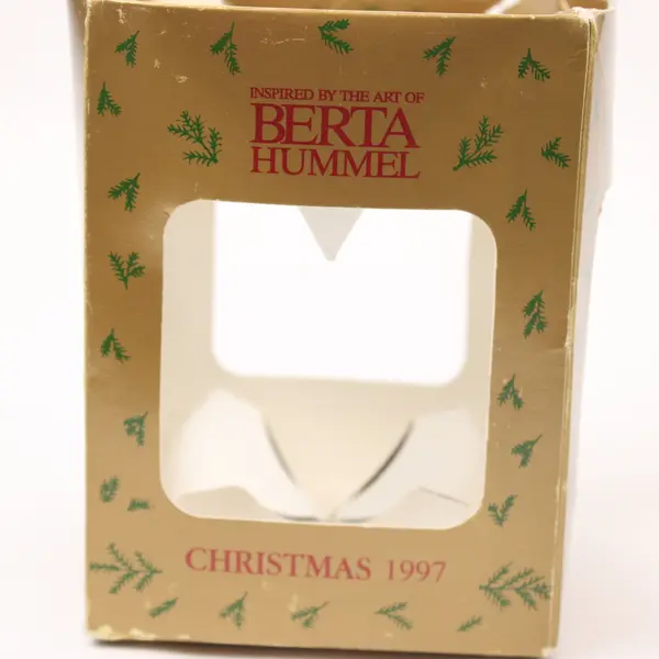 Berta Hummel Tree Trimming Time 1997 Christmas Ornament w/ Box