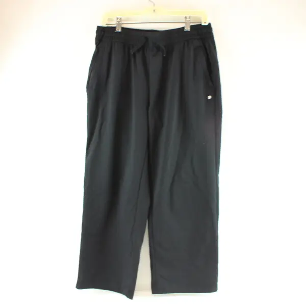 Willit Women's Large Black Straight-Leg Jogger Pants