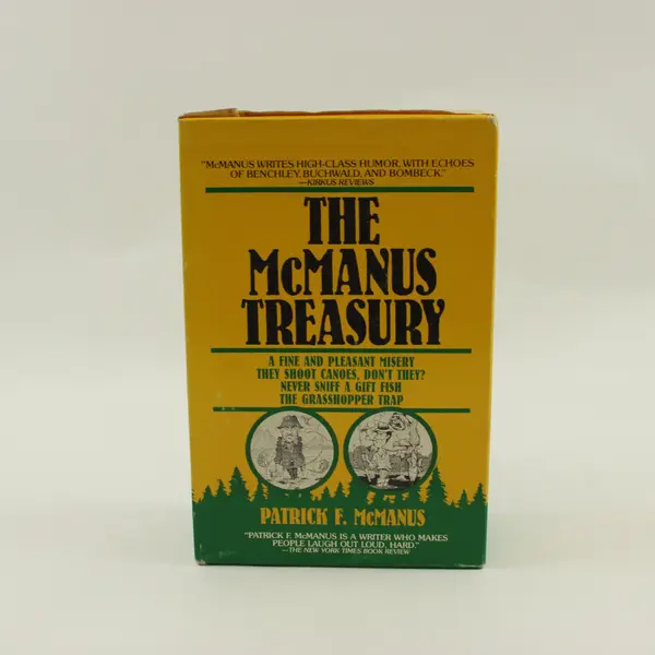 The McManus Treasury 4-Book Paperback Box Set Patrick F McManus 1981-1986 PB