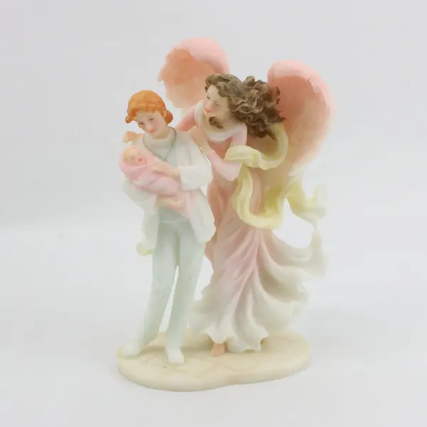1999 Roman Seraphim Classics Caring Touch Angel Figurine 81663 