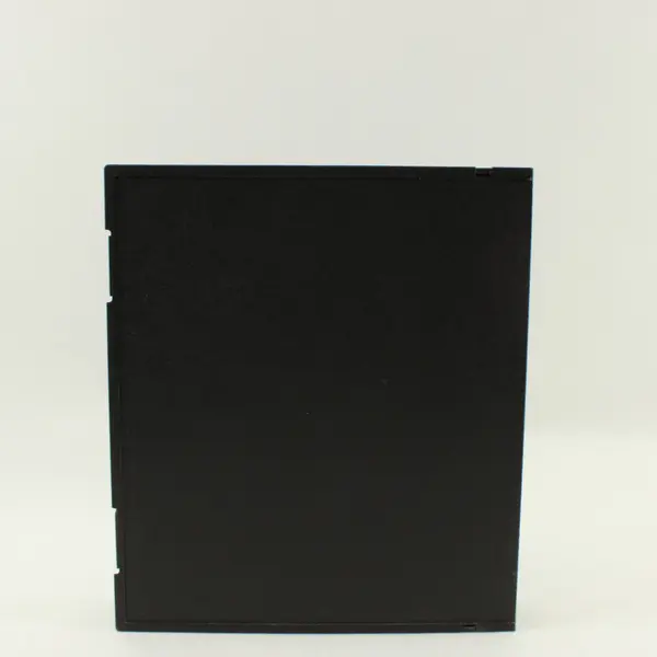 PerforeMore Black 3-Ring 1-Inch Binder Snap Closure Case 12.25 x 11.75