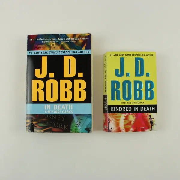 Lot of 2 J.D. Robb In Death Series Mystery Novels 2009 & 2010 Paperback Good