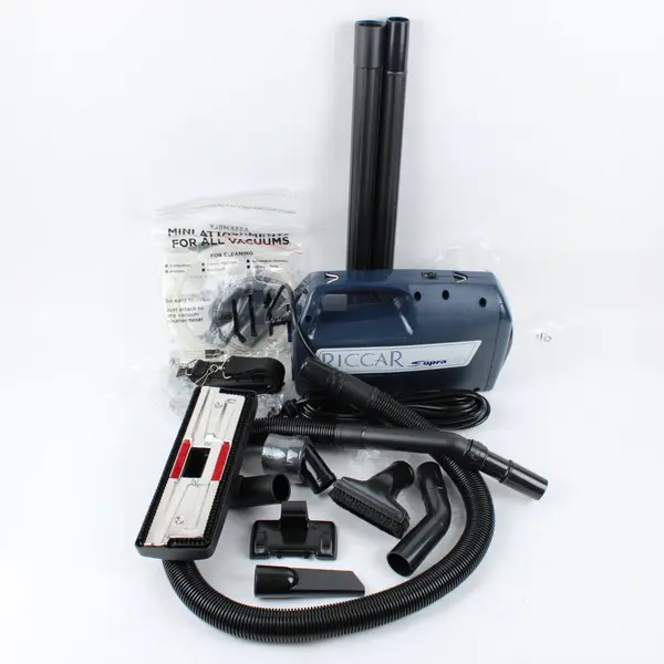 Riccar SupraQuik Portable Canister Vacuum HEPA Media Filtration Open Box