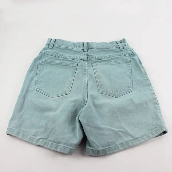 Wrangler Women's High-Rise Shorts Light Teal Size 10