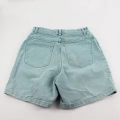 Wrangler Women's High-Rise Shorts Light Teal Size 10