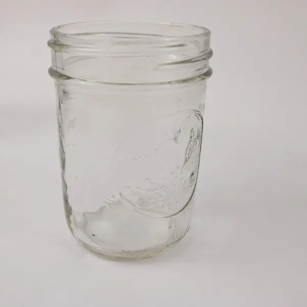 Set of 6 Kerr & Ball Narrow Mouth Half Pint Canning Jars