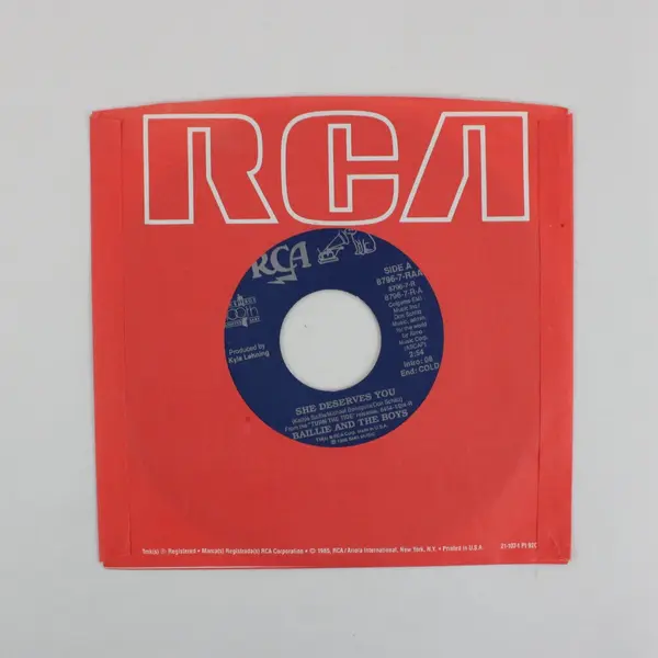 Baillie & the Boys She Deserves You RCA  7" Vinyl  Record
