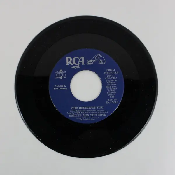 Baillie & the Boys She Deserves You RCA  7" Vinyl  Record