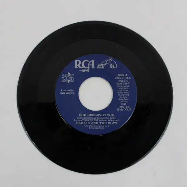 Baillie & the Boys She Deserves You RCA  7" Vinyl  Record