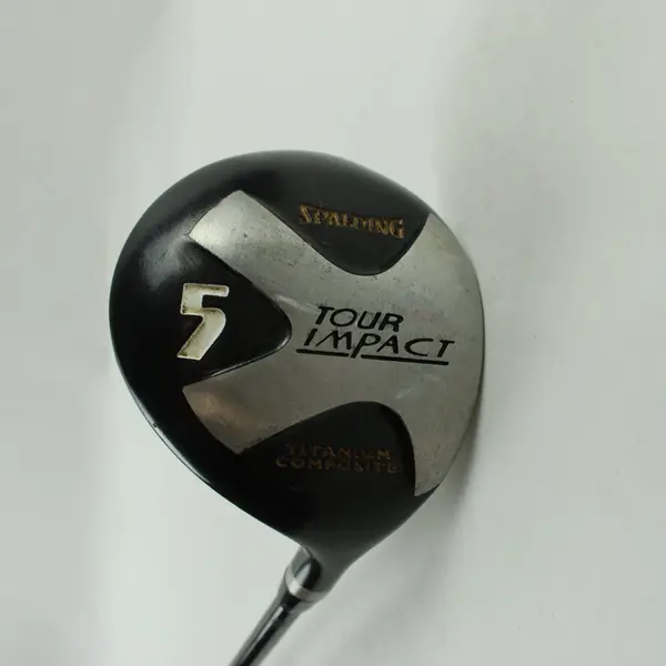 Spalding Tour Impact 5 Wood Fairway Golf Club Titanium Face