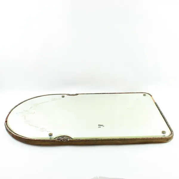 Ornate Arched Top Framed Wall Mirror Decorative Home Décor FLAWED