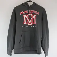 Port & Company McMinnville High School Football Hoodie Gray Men's Medium
