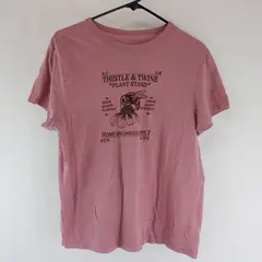 DIP Pink Thistle & Twine Plant Stand Graphic T-Shirt Women's L