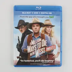 A Million Ways to Die in the West Blu-ray 2014 Comedy Seth MacFarlane Unrated