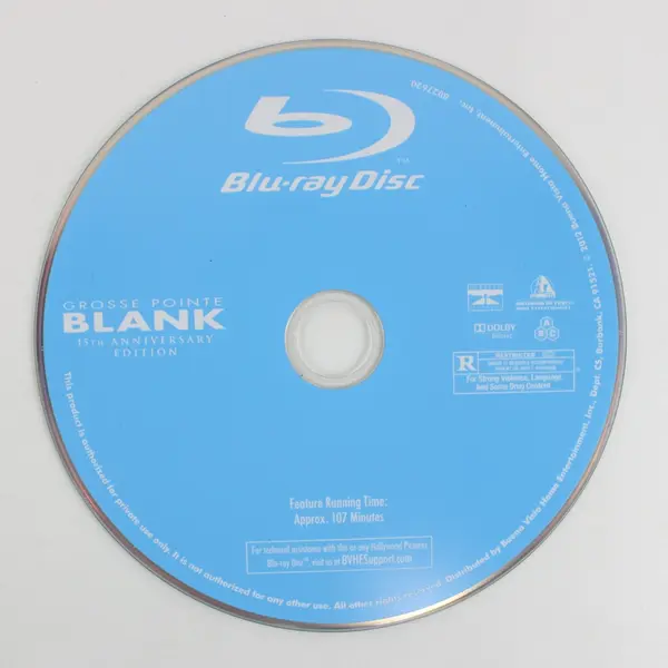 Grosse Pointe Blank 15th Anniversary Edition Blu-ray John Cusack