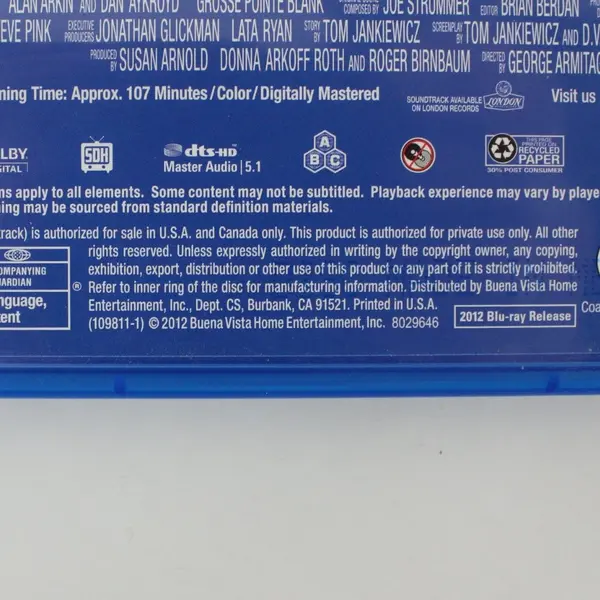 Grosse Pointe Blank 15th Anniversary Edition Blu-ray John Cusack