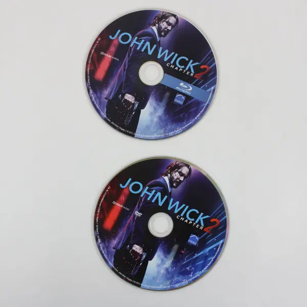 John Wick: Chapter 2 Blu-ray & DVD 2017 Keanu Reeves Pre-Owned