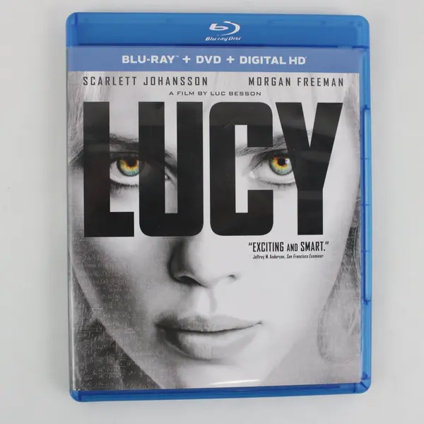 Lucy (2014) Blu-ray Movie Scarlett Johansson Morgan Freeman