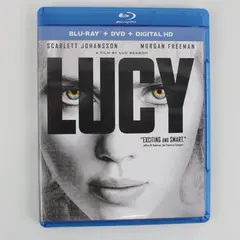 Lucy (2014) Blu-ray Movie Scarlett Johansson Morgan Freeman