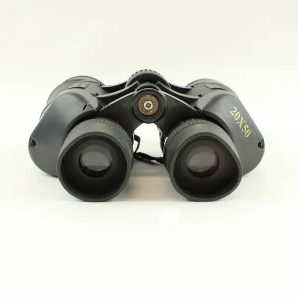 20x50 Black Binoculars for Outdoor Viewing Adjustable Eyepieces Center Focus