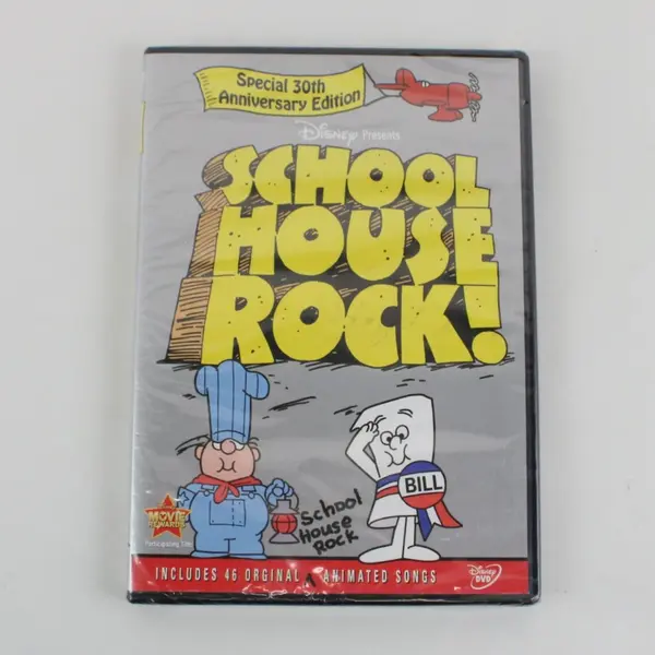 Disney Schoolhouse Rock! Special 30th Anniversary Edition DVD Sealed