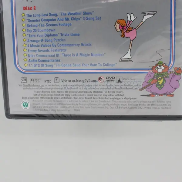 Disney Schoolhouse Rock! Special 30th Anniversary Edition DVD Sealed