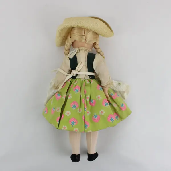 Madame Alexander Heidi Doll 13in Made in USA Braided Hair