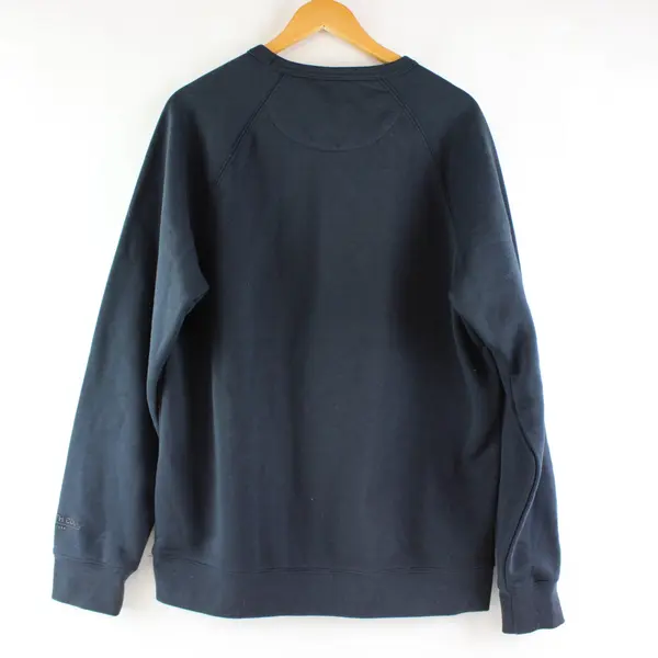 Kenneth Cole Men's Large Navy Blue Crewneck Sweatshirt