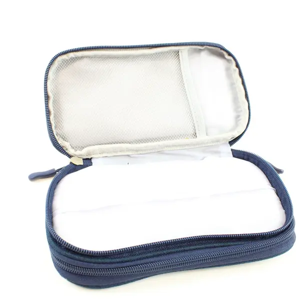CAOOOKOK Travel Tech Organizer Pouch Zippered Cable Electronics Case