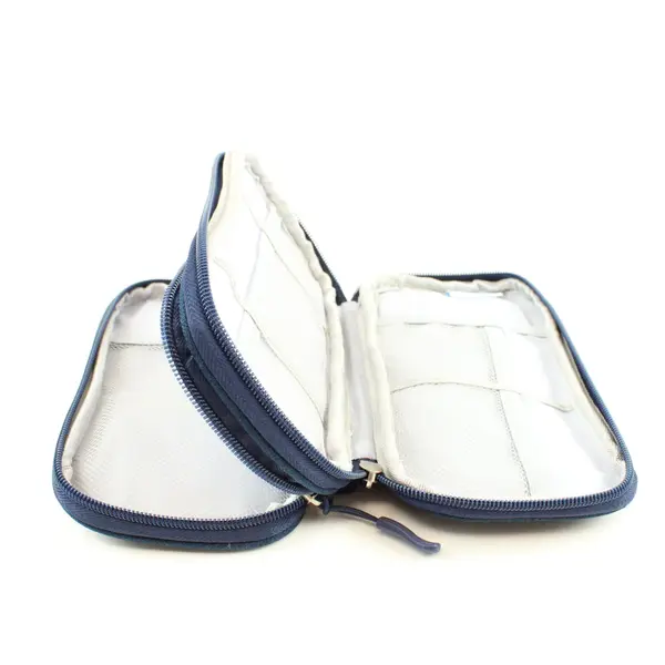 CAOOOKOK Travel Tech Organizer Pouch Zippered Cable Electronics Case