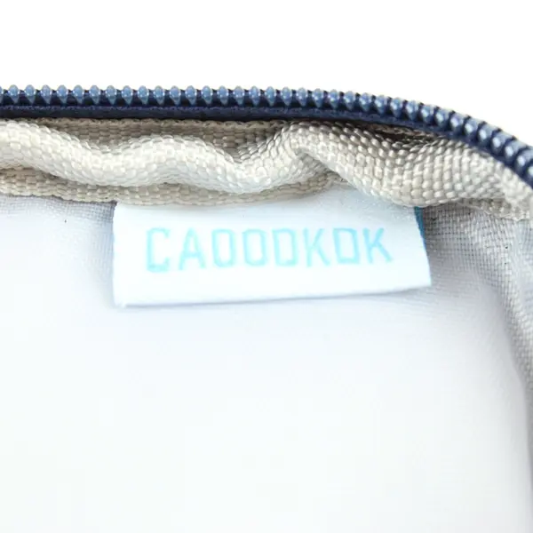 CAOOOKOK Travel Tech Organizer Pouch Zippered Cable Electronics Case
