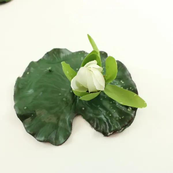 Set of 5 Artificial Floating Lotus Flowers Water Lily Pond Bowl Decor
