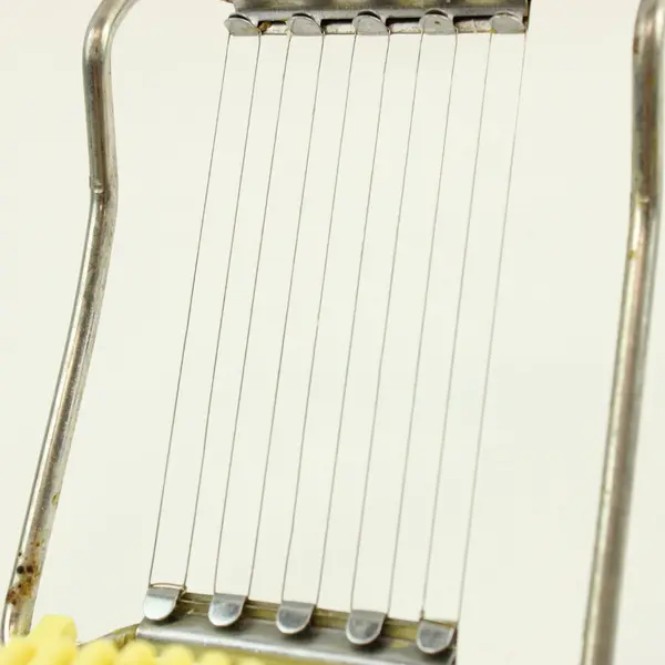 Ekco Egg Slicer Cream Hinged Metal Wire Kitchen Utensil