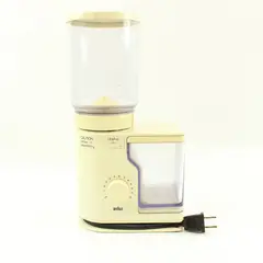 Braun Aromatic Type 4045 Vintage Burr Coffee Grinder Tested